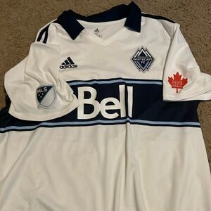 Vancouver Whitecaps 2020 MLS Adidas Soccer Jersey